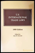 U.S. International Trade Laws - 1989 Edition