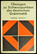 Übungen zu Schwerpunkten der deutschen Grammatik - Книги