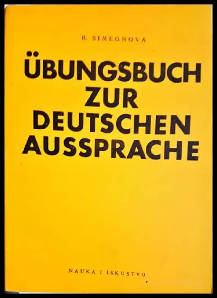 Übungsbuch zur deutschen aussprache - Книги