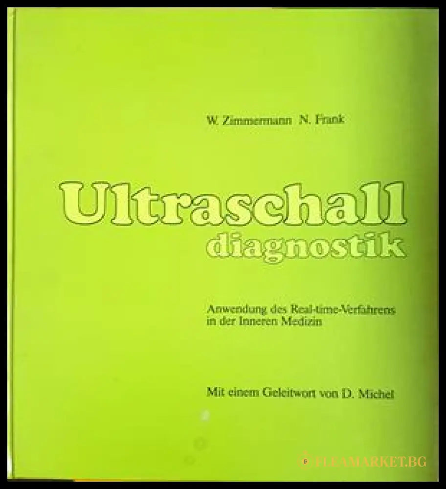 Ultraschalldiagnostik - Zimmermann, Frank - корица