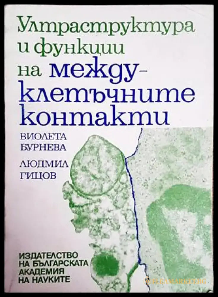 Ултраструктура и функции на междуклетъчните контакти - Книги