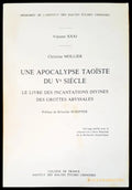 Une apocalypse taoiste du ve siecle - Книги