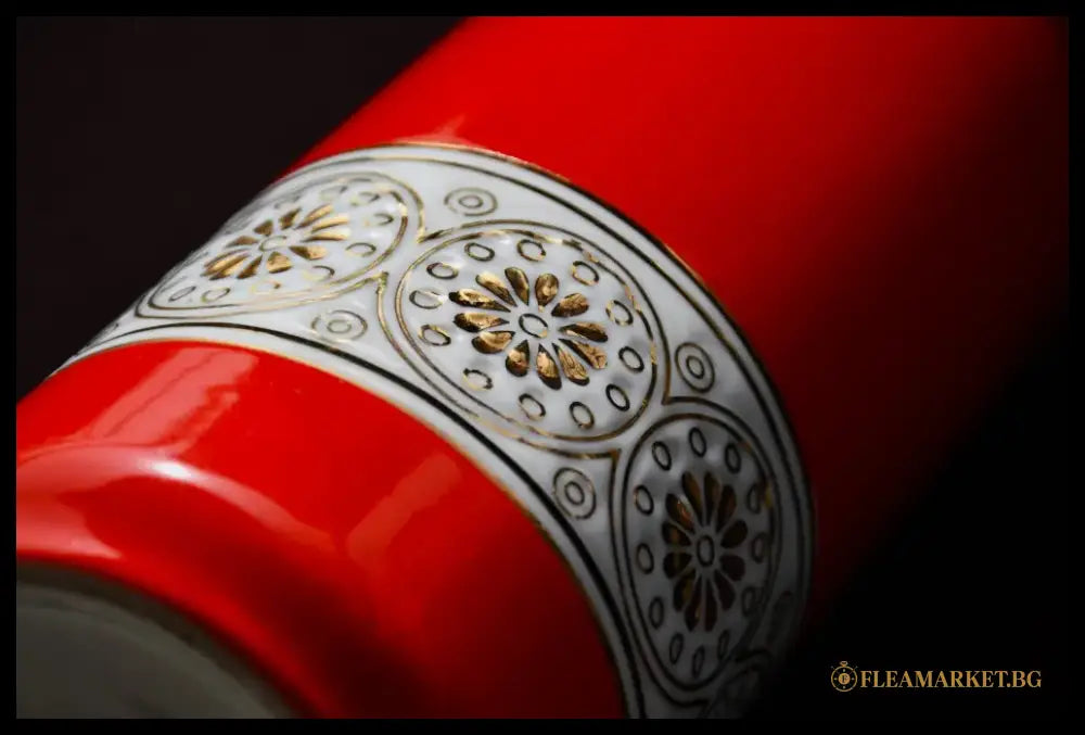 Унгарска поцеланова ваза Hollohaza - antique