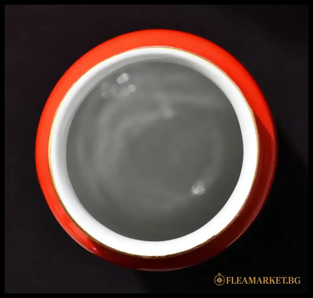 Унгарска поцеланова ваза Hollohaza - antique