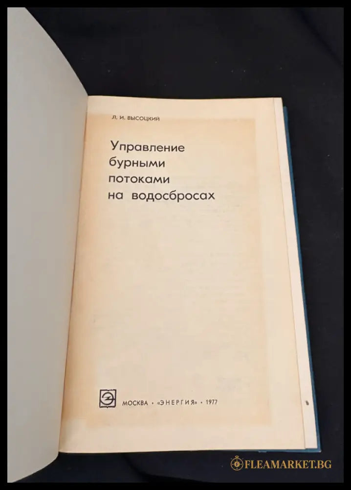 Управление бурными потоками на водосбросах (162706262339) - Л. И. Высоцкий - Книга