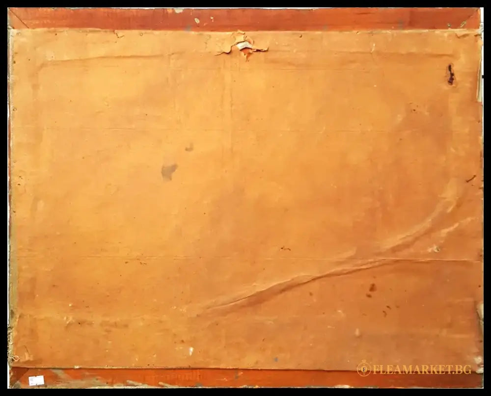 ’Юшкан’- масло от Г. Пенчовски- 1965 година (1123) - Картина