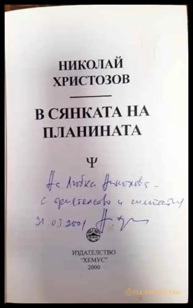 В сянката на планината - Книги