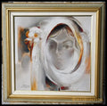 Васил Карадимов (1937-2022) ’Мечтание’ - масло върху лен подписана - antique
