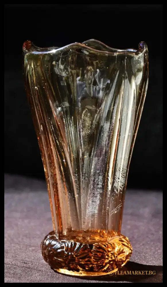 Ваза Art Deco в стила на Kurt Schlevogt - antique