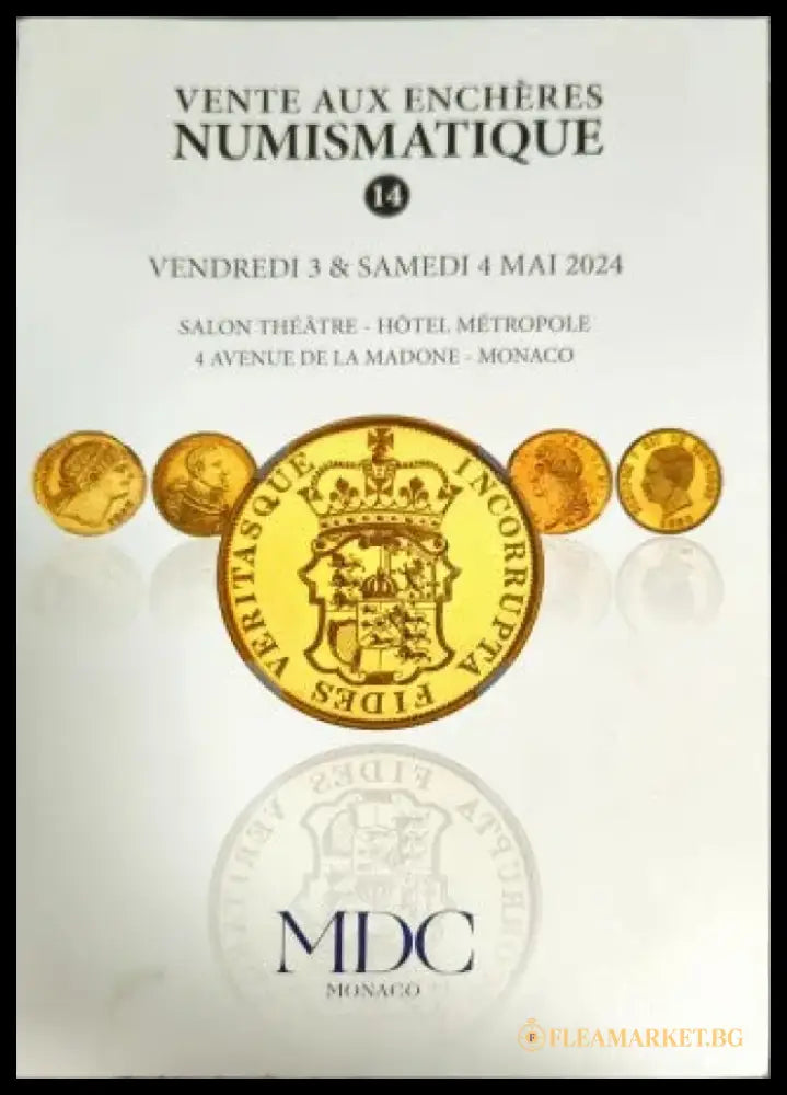 Vente aux encheres numismatique 14 - Книги