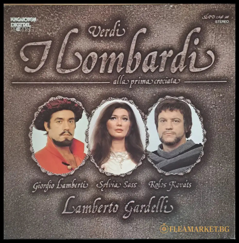 Verdi: I. Lombardi троен албум - antique