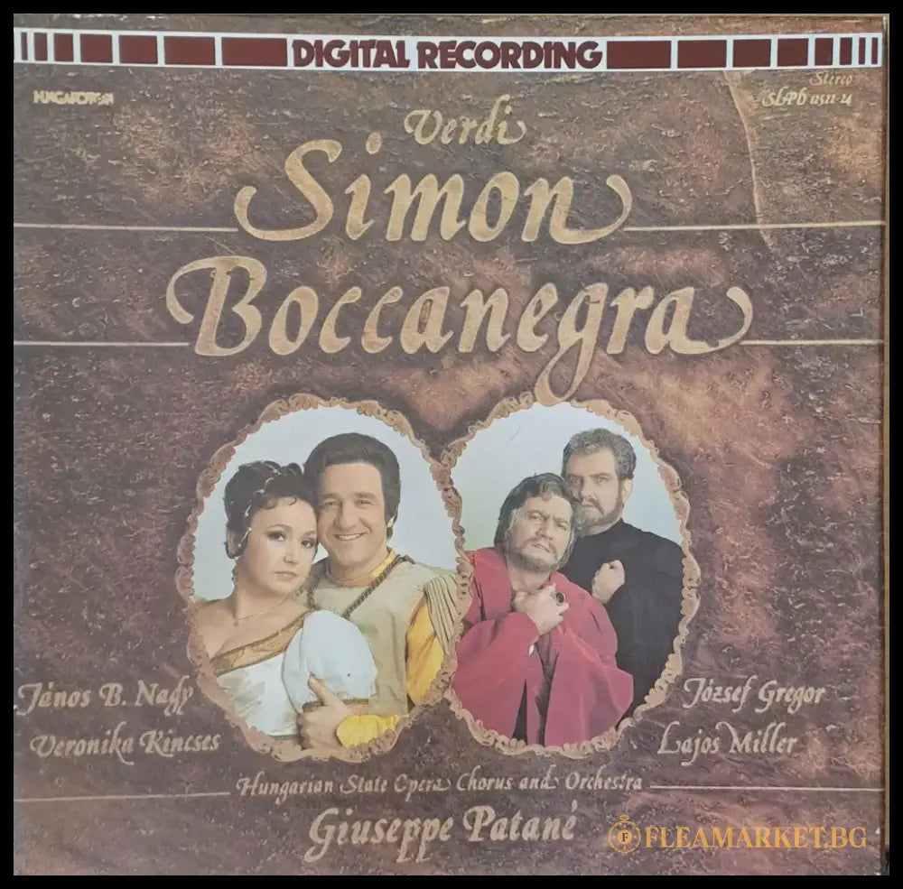Verdi: Simon Boccanegra троен албум - antique