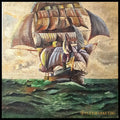 Ветроходен кораб - масло (1262) - Картина