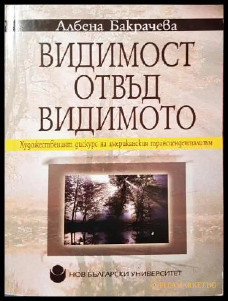 Видимост отвъд видимото - Албена Бакрачева