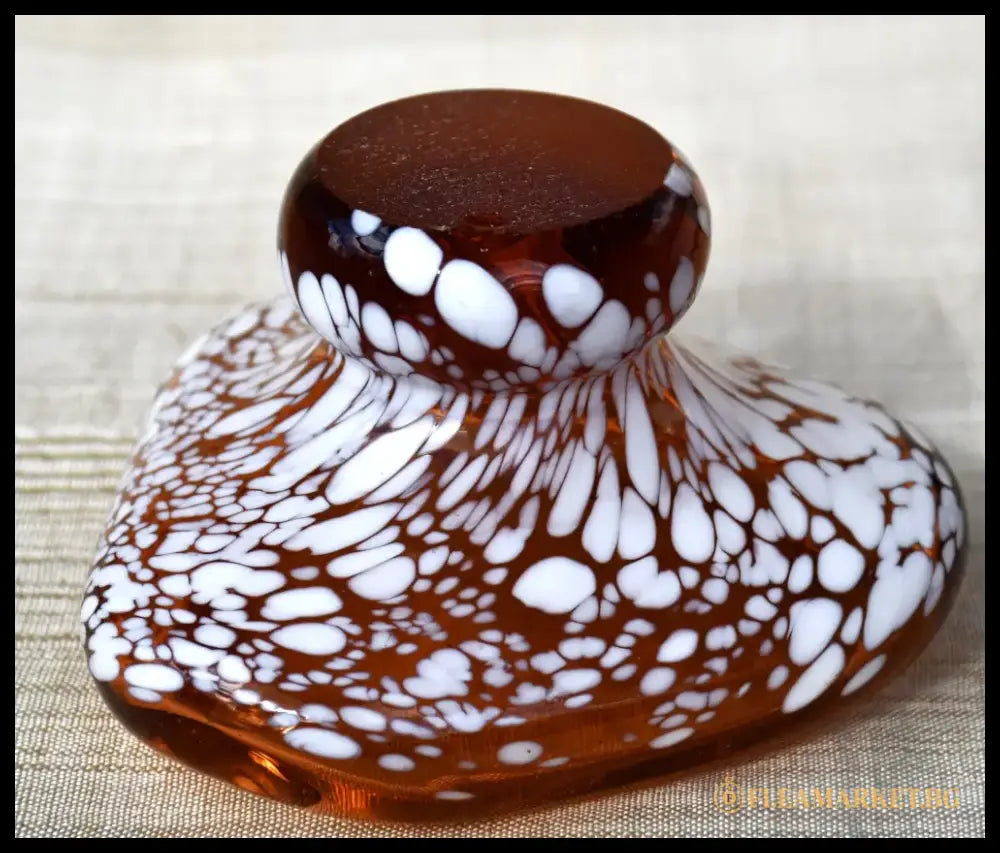Винтидж art-glass пепелник/centrepiece - antique