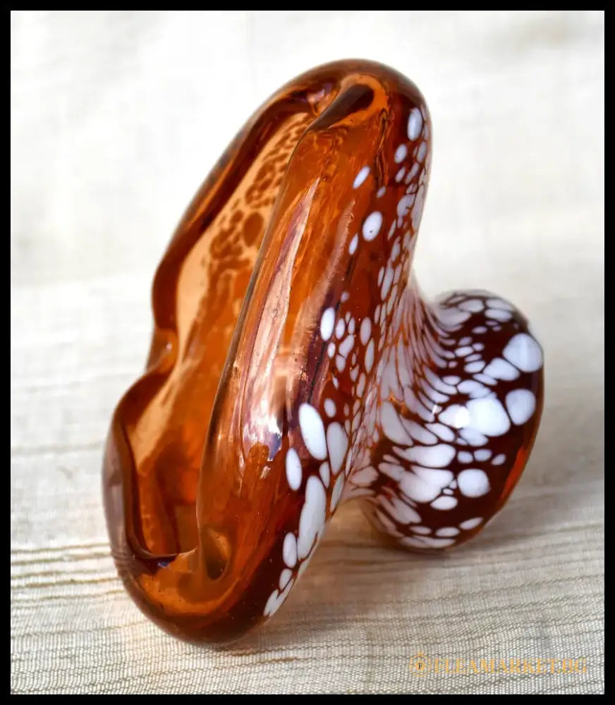 Винтидж art-glass пепелник/centrepiece - antique