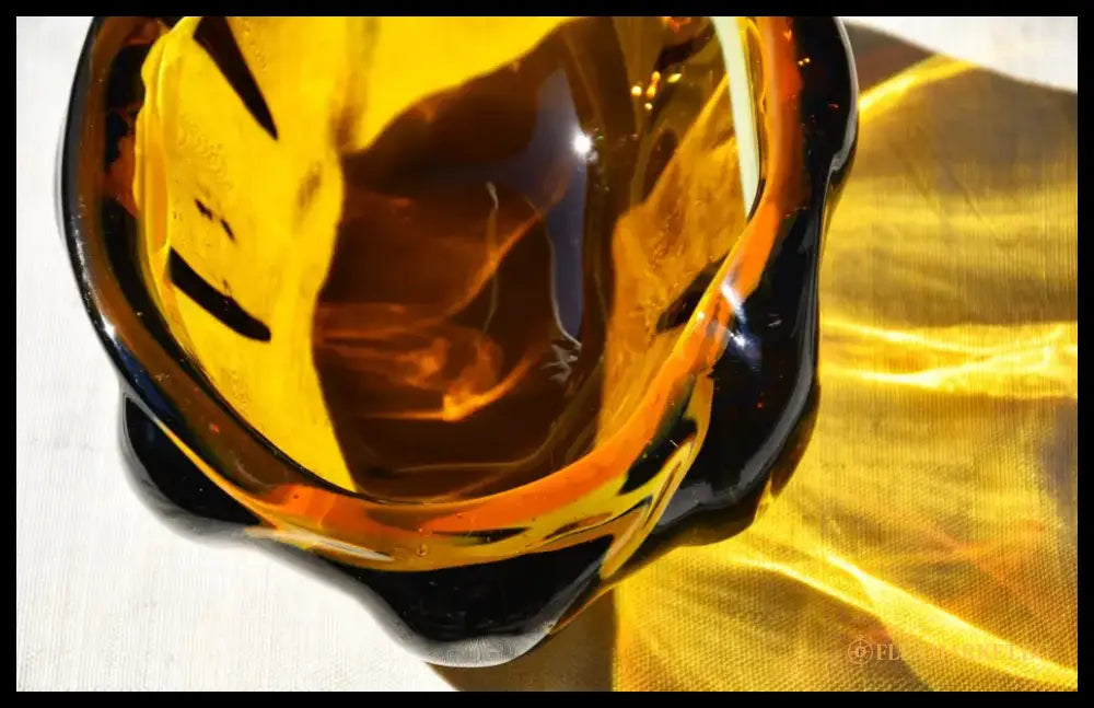 Винтидж art-glass пепелник/centrepiece от 1960-те - antique