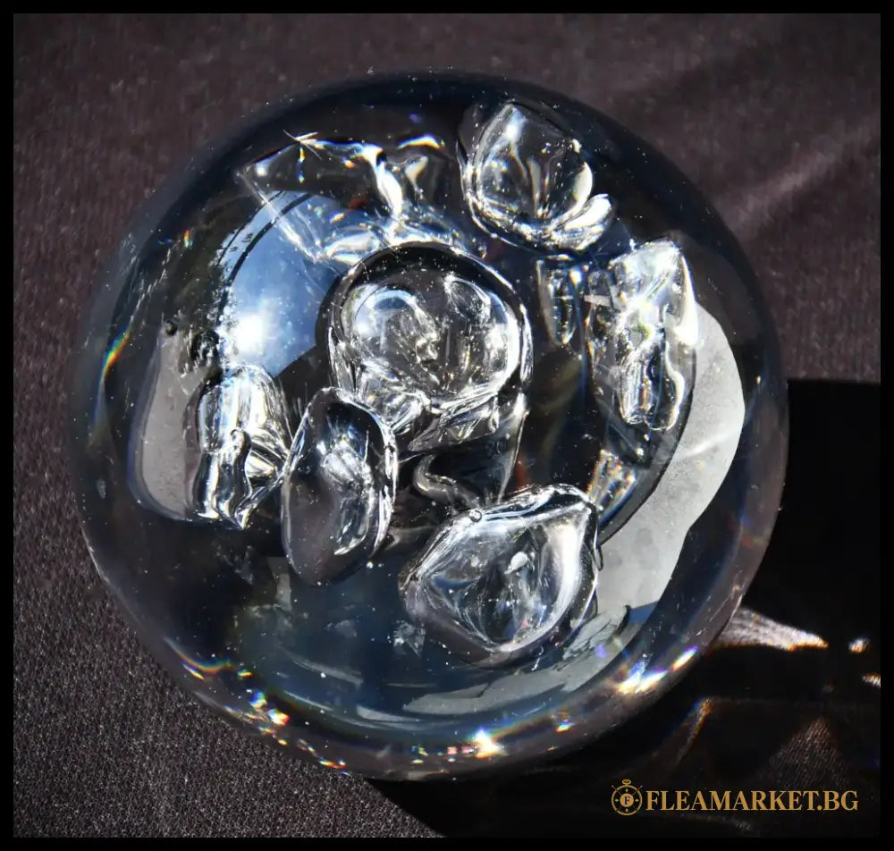 Винтидж art-glass преспапие - antique