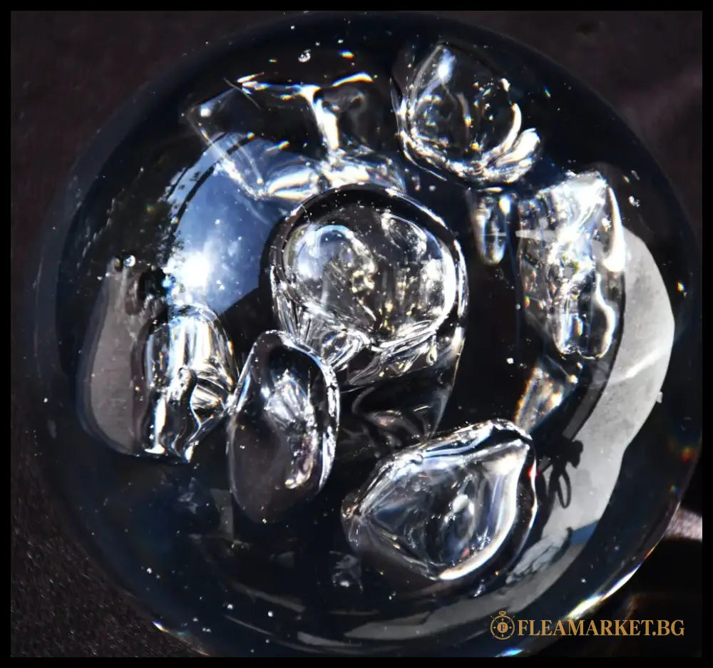 Винтидж art-glass преспапие - antique