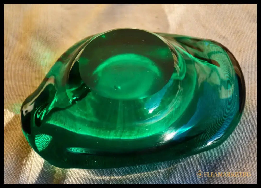 Винтидж пепелник - art glass (104421)