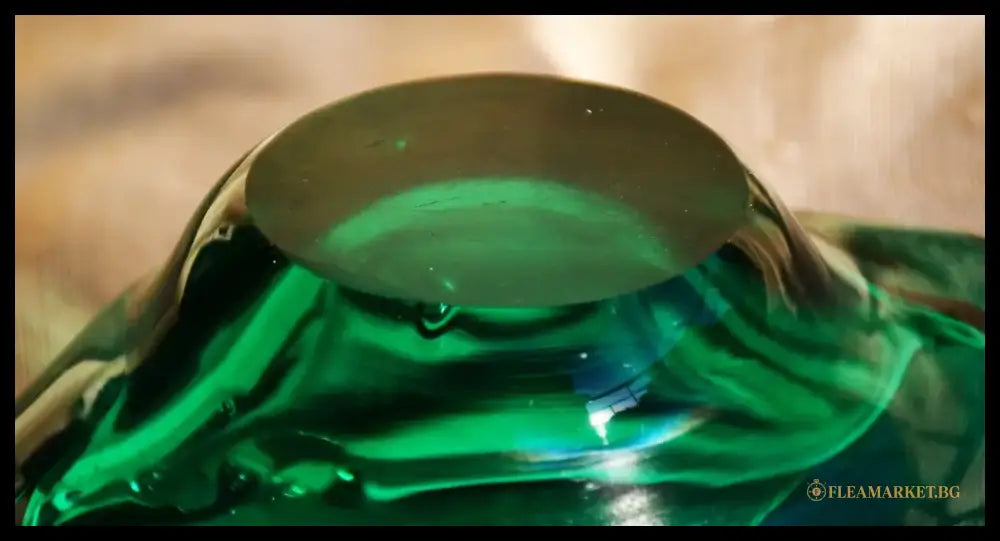 Винтидж пепелник - art glass (104421)