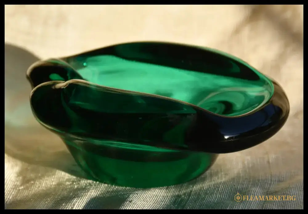 Винтидж пепелник - art glass (104421)