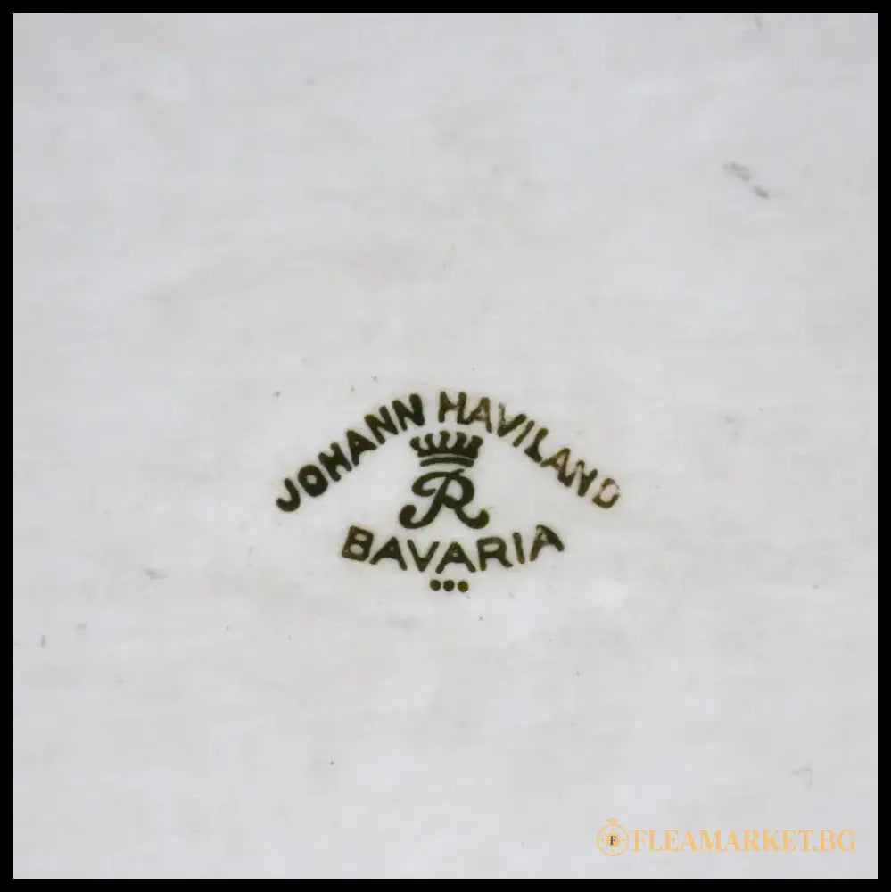 Винтидж плато за сервиране - ’Johann Haviland’ - antique