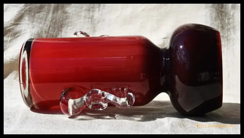 Винтидж полска art-glass ваза - antique