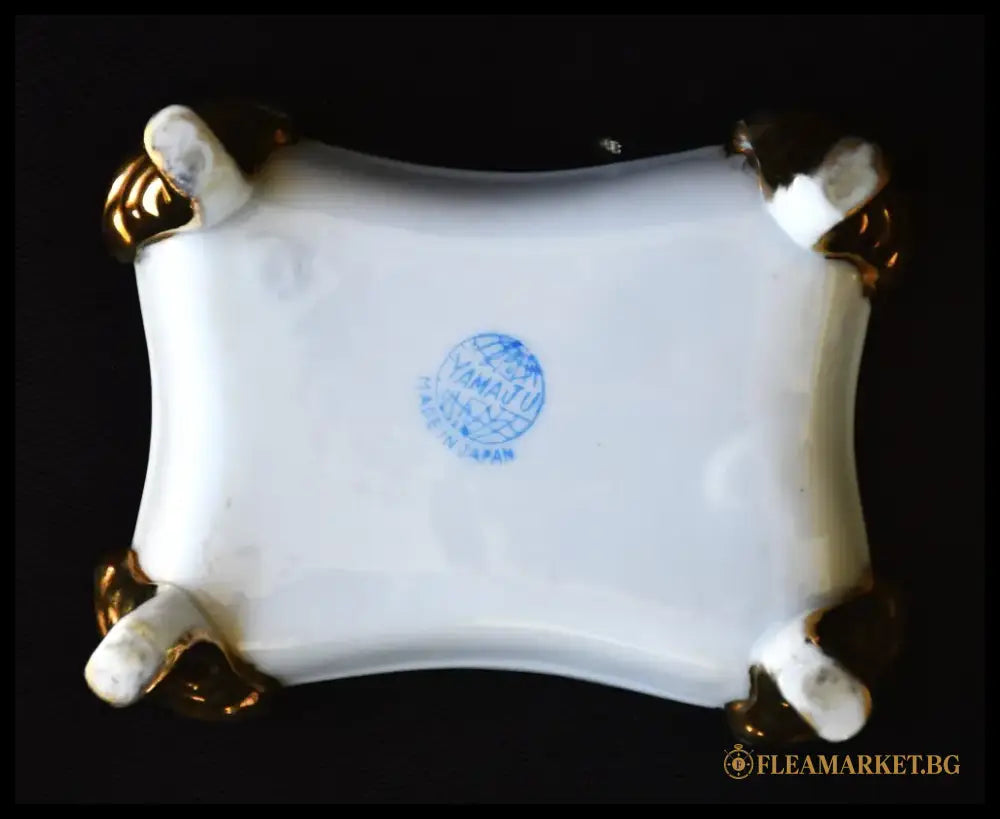 Винтидж порцеланова поставка за пръстени - antique