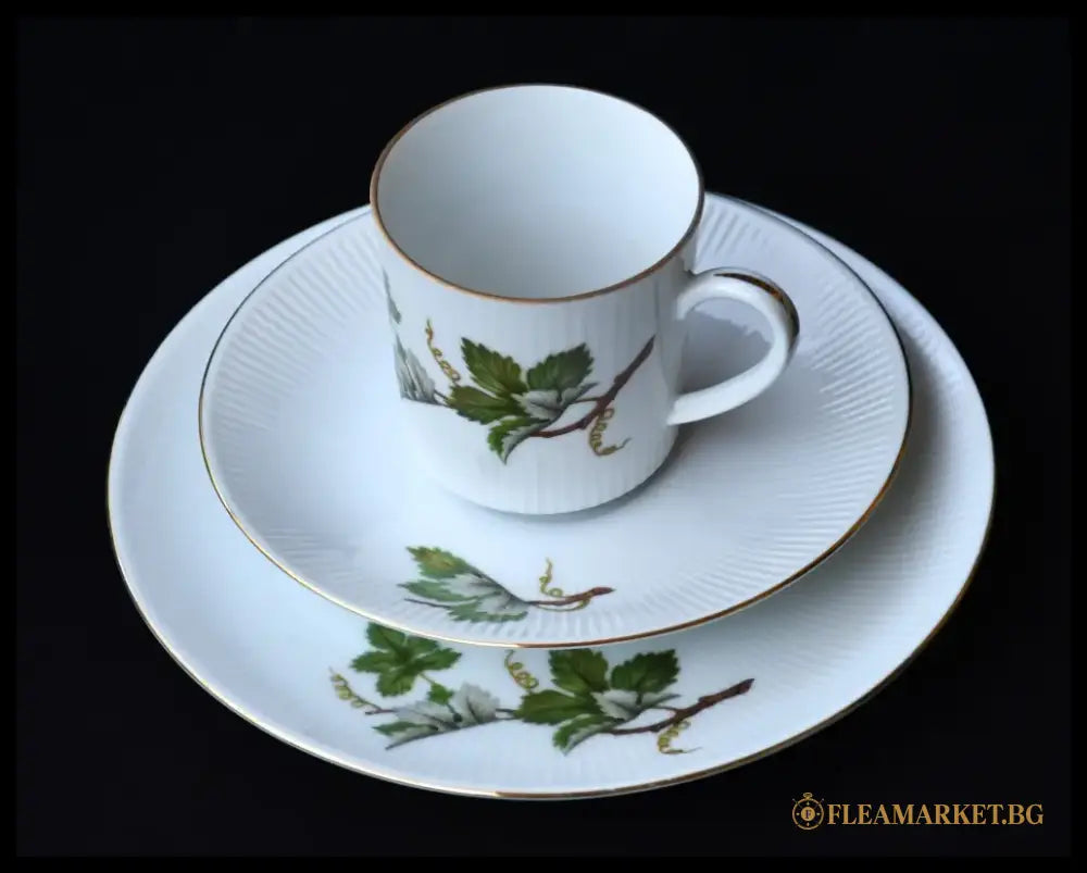Винтидж сет за кафе - 18 части (6х3) - antique