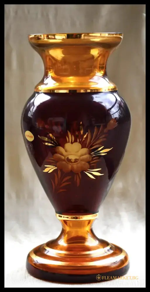 Винтидж ваза на ’Egermann’ - Бохемия - antique