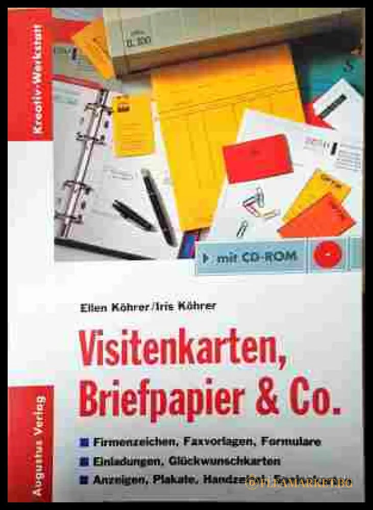 Visitenkarten, Briefpapier & Co. - Ellen Köhrer - корица