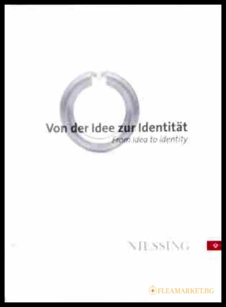 Корица на Von Der idee zur identitat