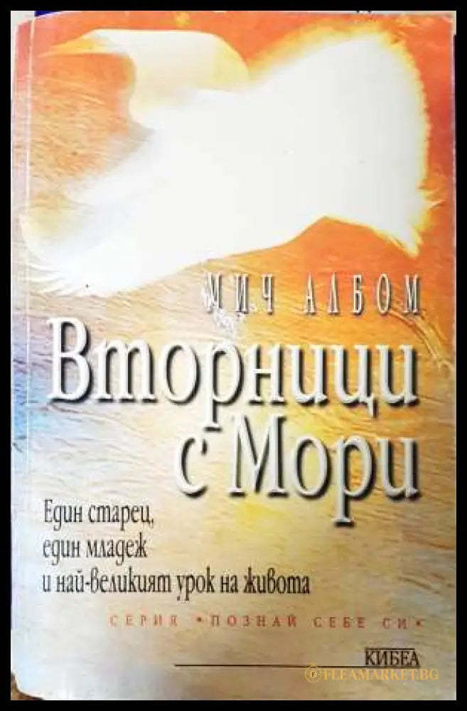 Вторници с Мори. Един старец един младеж и най-великият урок в живота (331906269999) - Мич Албом - Книга