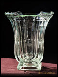 Walther Glass - модел ’ Sigrid ’ - Vintage ваза в стил Art Deco - antique