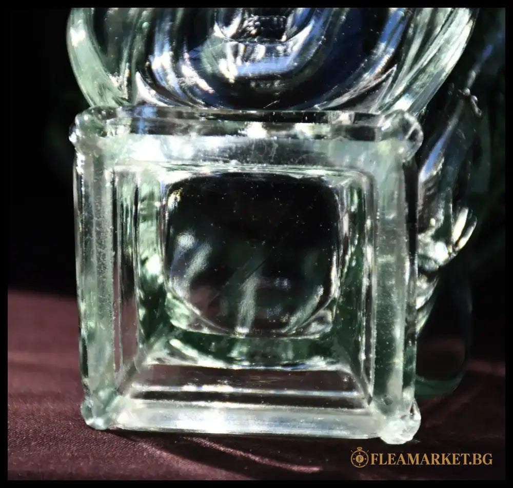 Walther Glass - модел ’ Sigrid ’ - Vintage ваза в стил Art Deco - antique