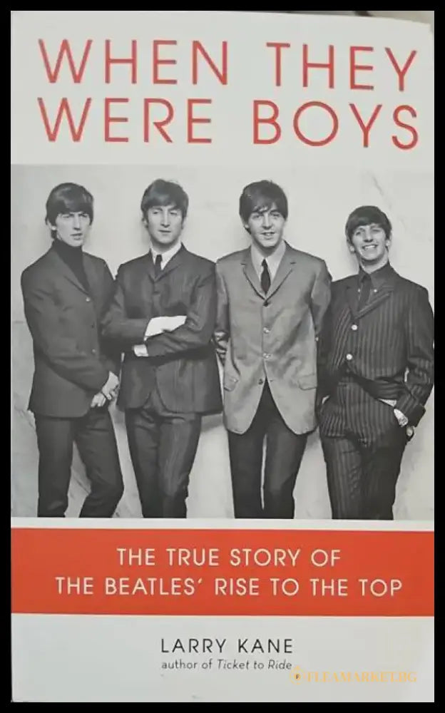When they were boys - Книги