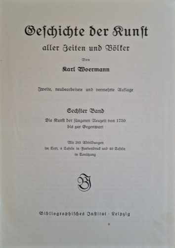 Geschichte der Kunst (182810261605) - Karl Woermann