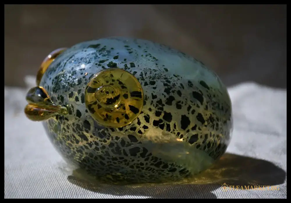 Жаба - art glass - antique