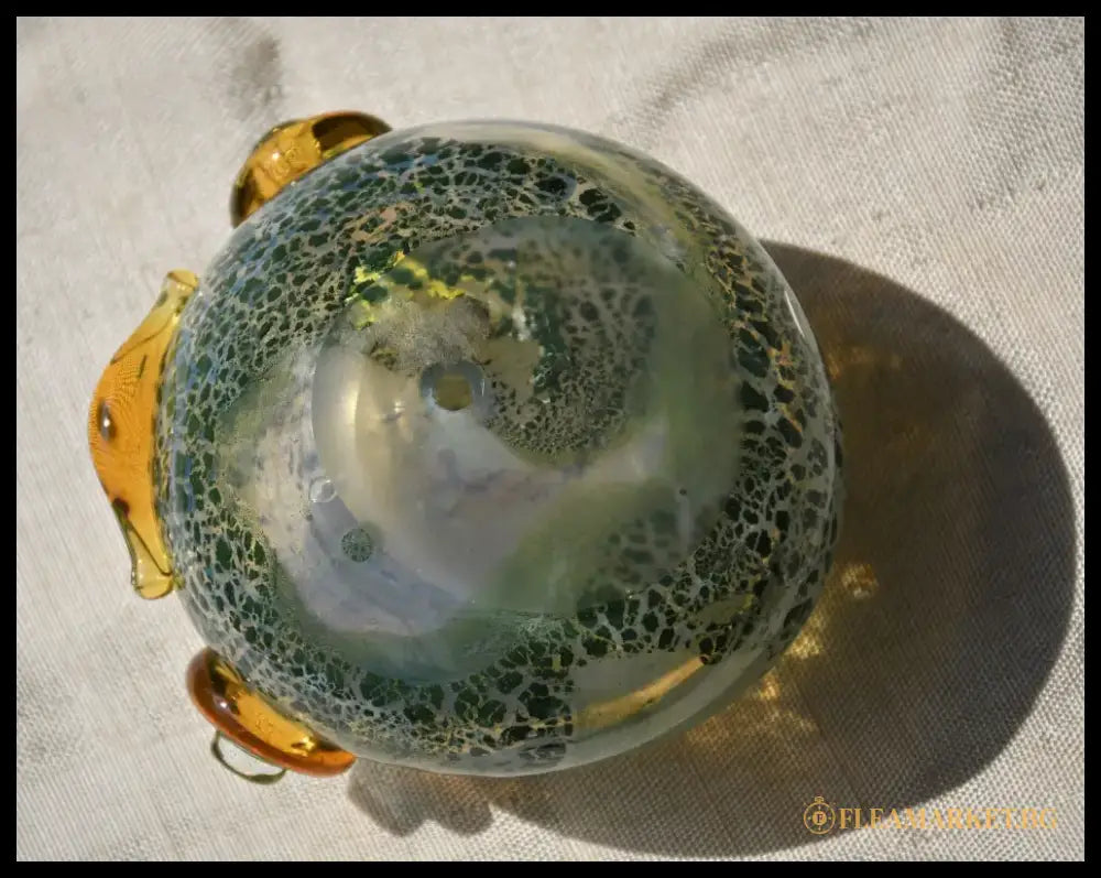Жаба - art glass - antique