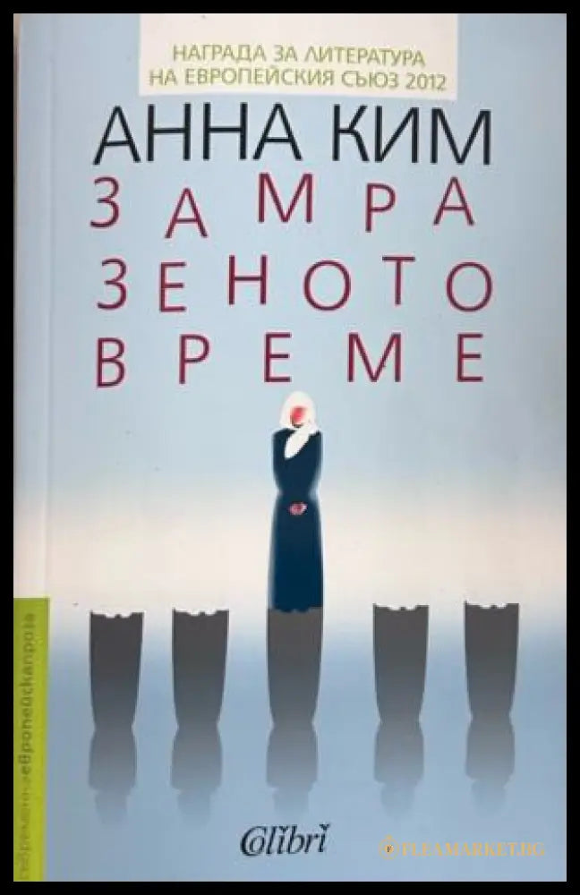Корица на Замразеното време от Анна Ким
