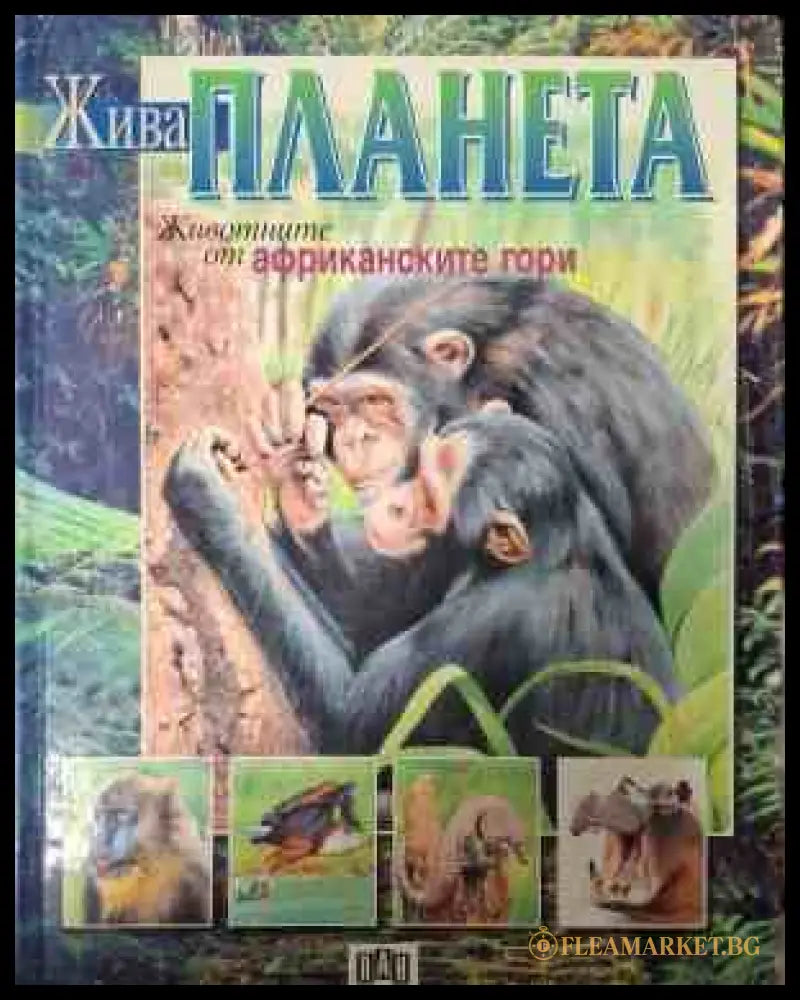 Жива планета: Животните от африканските гори (181809261518) - Артуро Ардзуфи - Книга