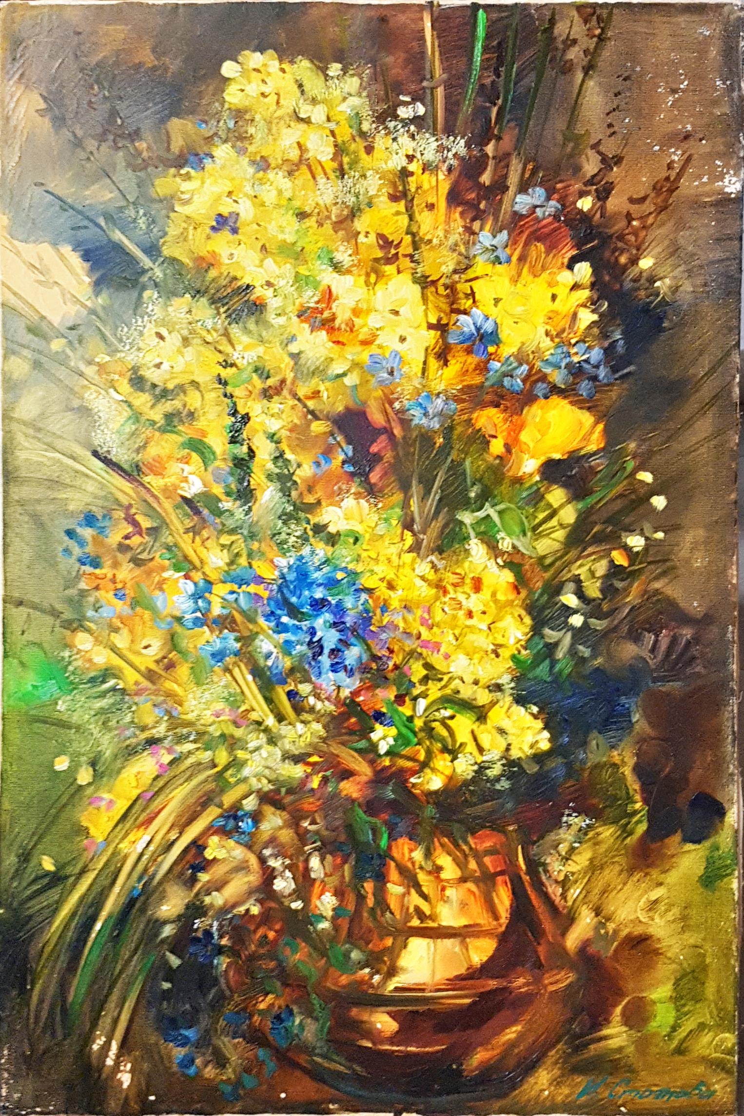 Картина масло - Fleamarket