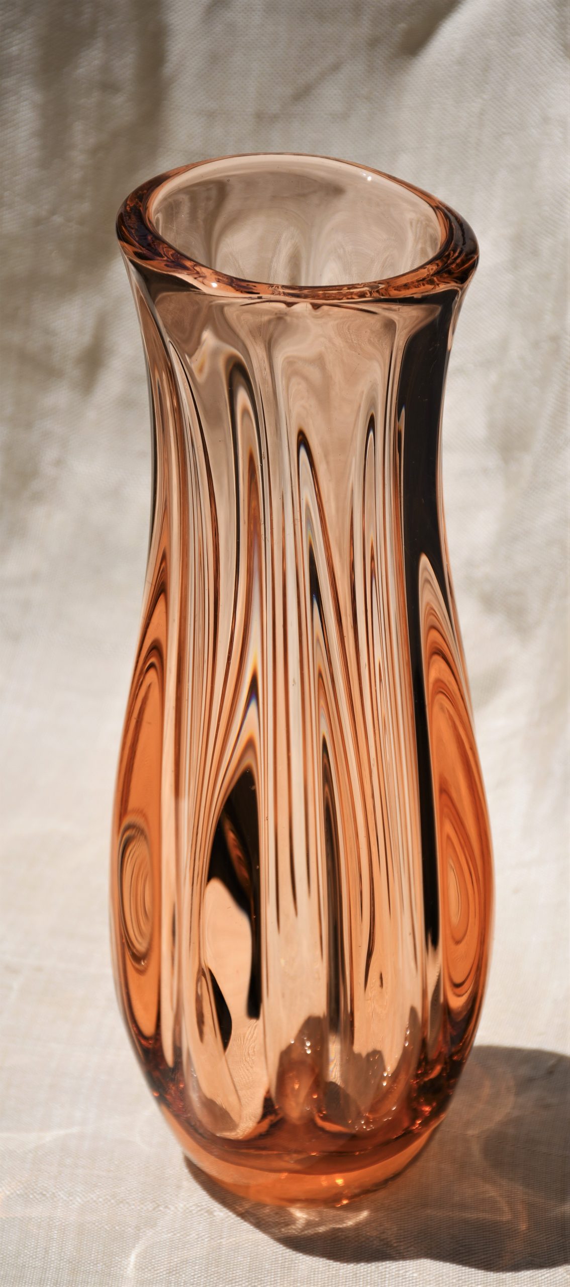 Винтидж Art Glass ваза