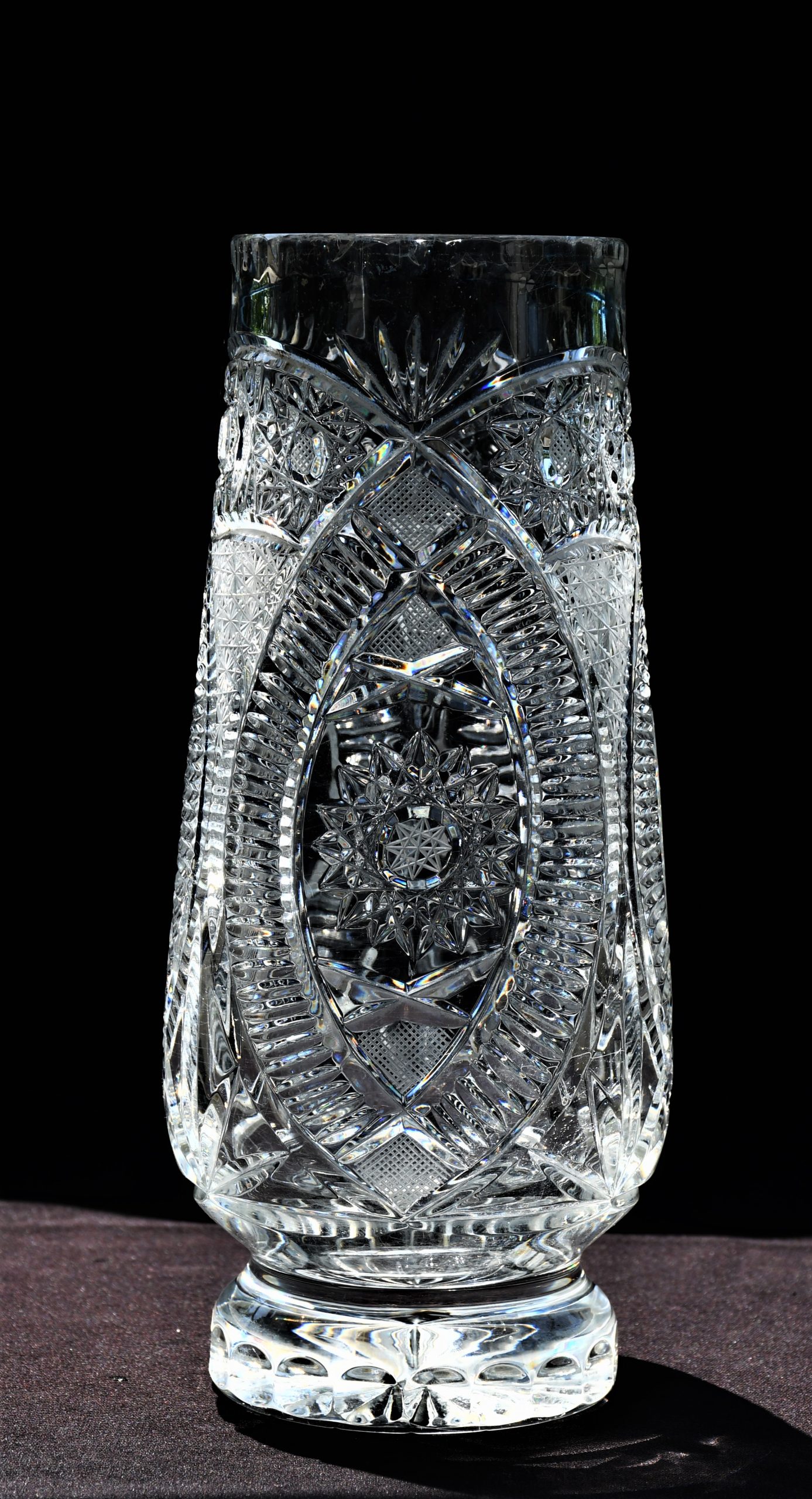 Кристална винтидж ваза