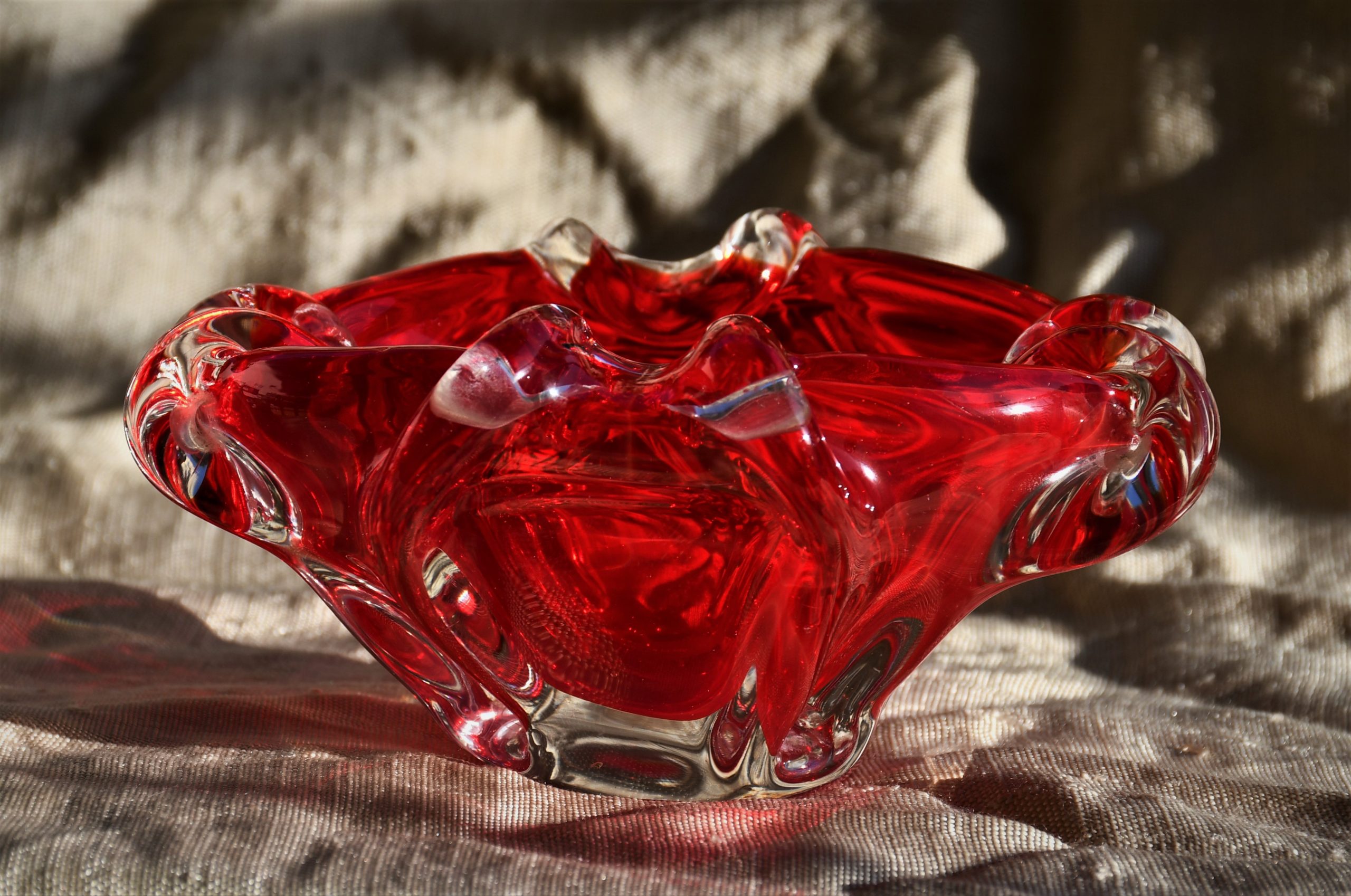 Винтидж пепелник Мурано, вер. А. Сегузо