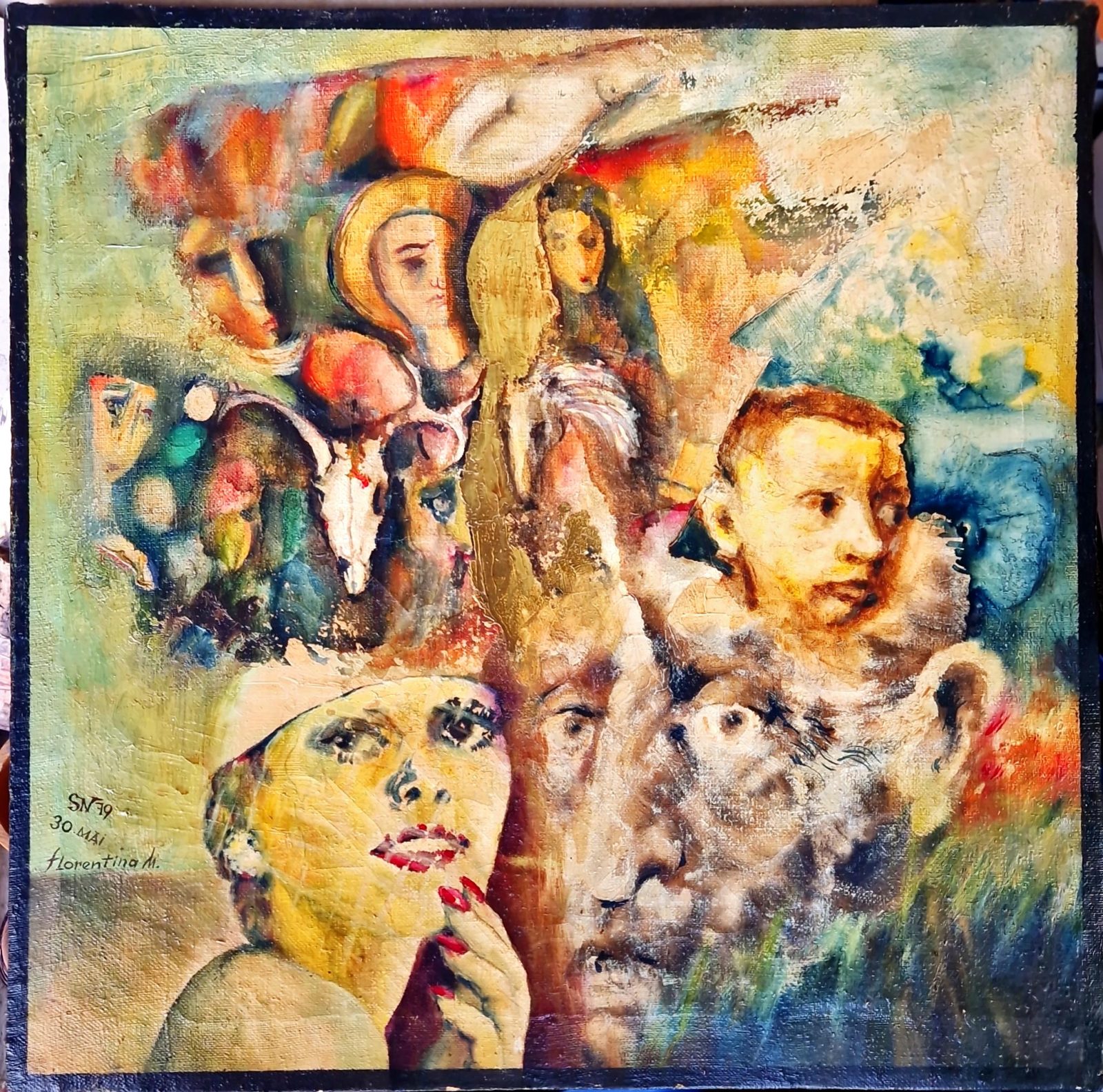 Картина върху платно без рамка - Fleamarket