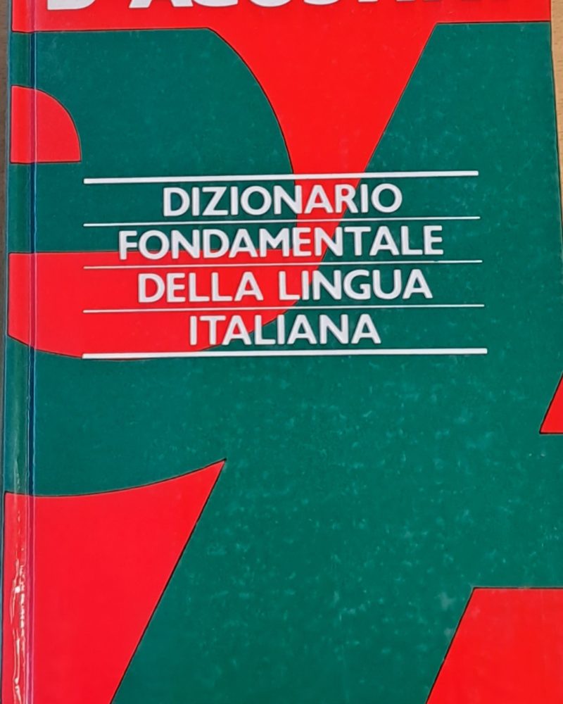 Dizionario Fondamentale Della Linua Italiana