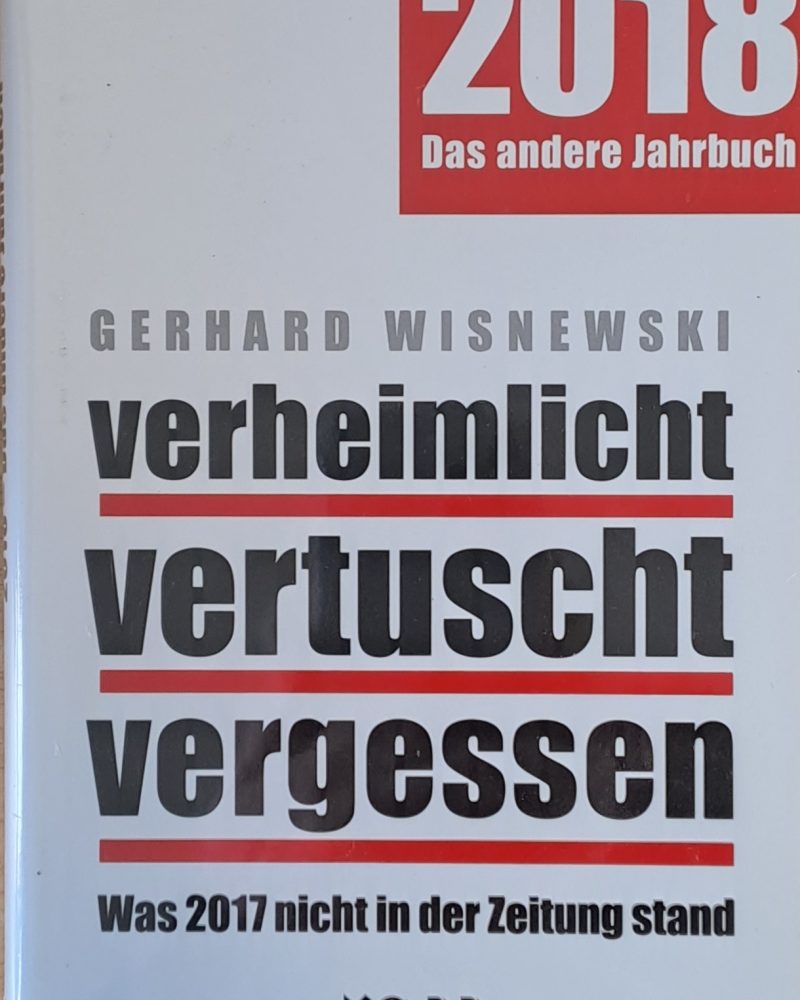 2018 Das andere Jahrbuch. Verheimlicht, vertuscht, vergessen