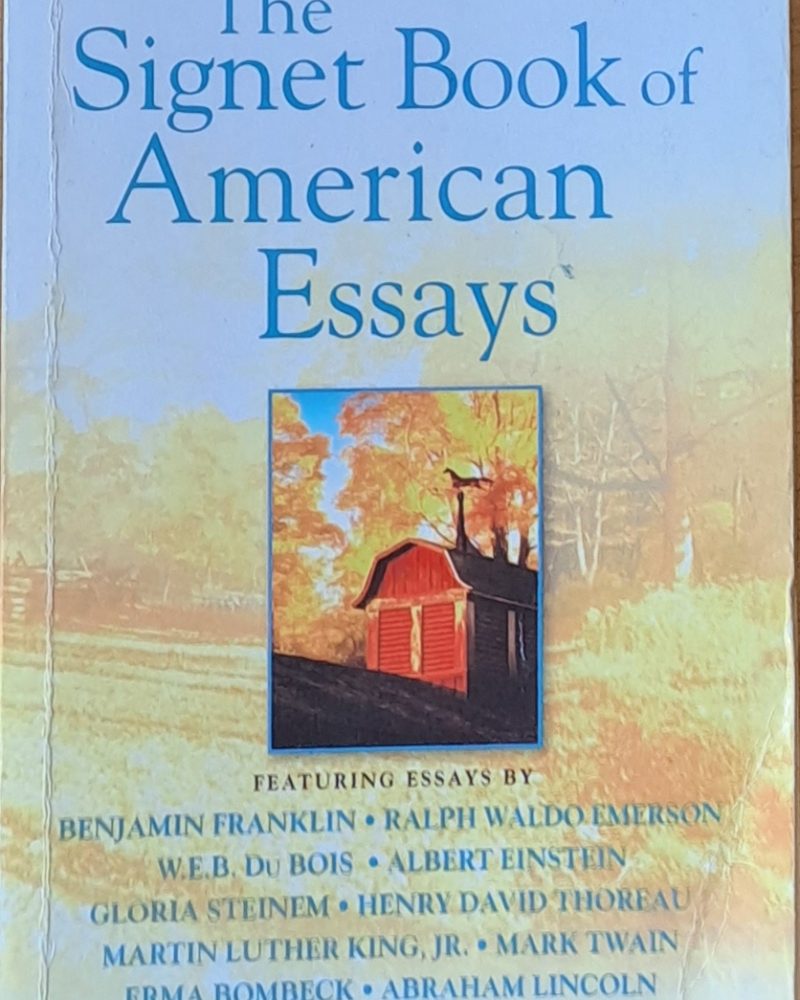 The Signet Book of American Essays